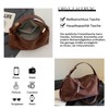 Macayda Women's Medium Shoulder Bag, Suede Crossbody Bag with Removable