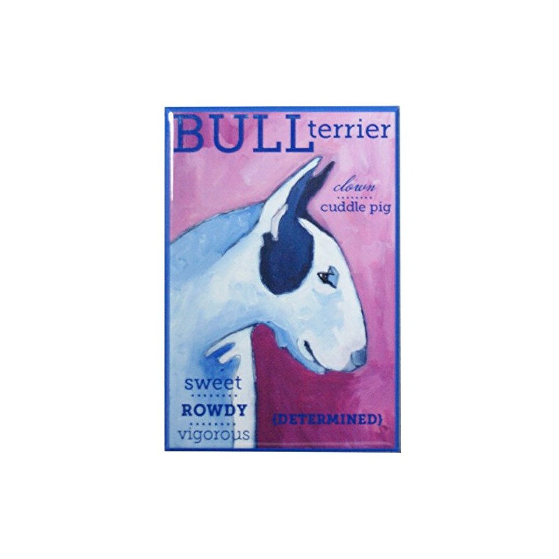 Bull Terrier Fridge Magnet