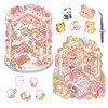 DSNJPZX 2 Sets Large DIY 3D Sticker Scene - Cute