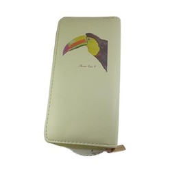 Black Ginger Toucan Large Purse Kat Jackson British Artist Design