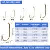 Eupheng Fly Hooks Assortment of Best Sizes Dry Wet Nymph