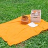 Portable Waterproof Outdoor Picnic Camping Mat Hiking Mat Black Small 10ea