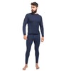 Conjunto Pantalón y Playera Ropa Térmica De Hombre (Marino, Extra