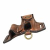 Tourbon Men's EDC Leather Pouch for Belt Multitool Sheath Folding