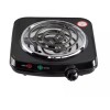 Mainstays Black Single Burner with Adjustable Temperature Control in BOX