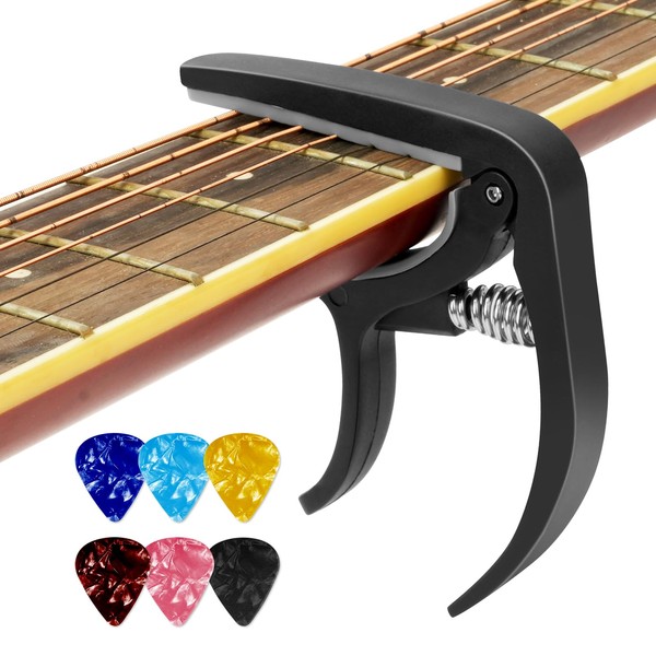 Aomig Guitar Capo, Capo for Acoustic and Electric Guitars with