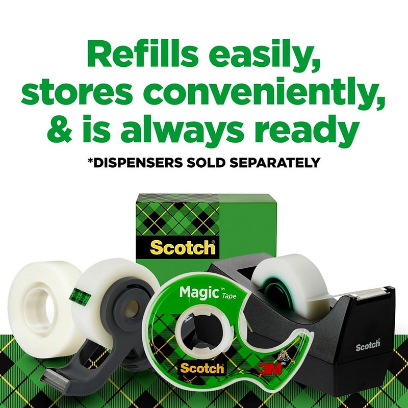 Scotch 3 M MMM810H3 Magic Tape Refill