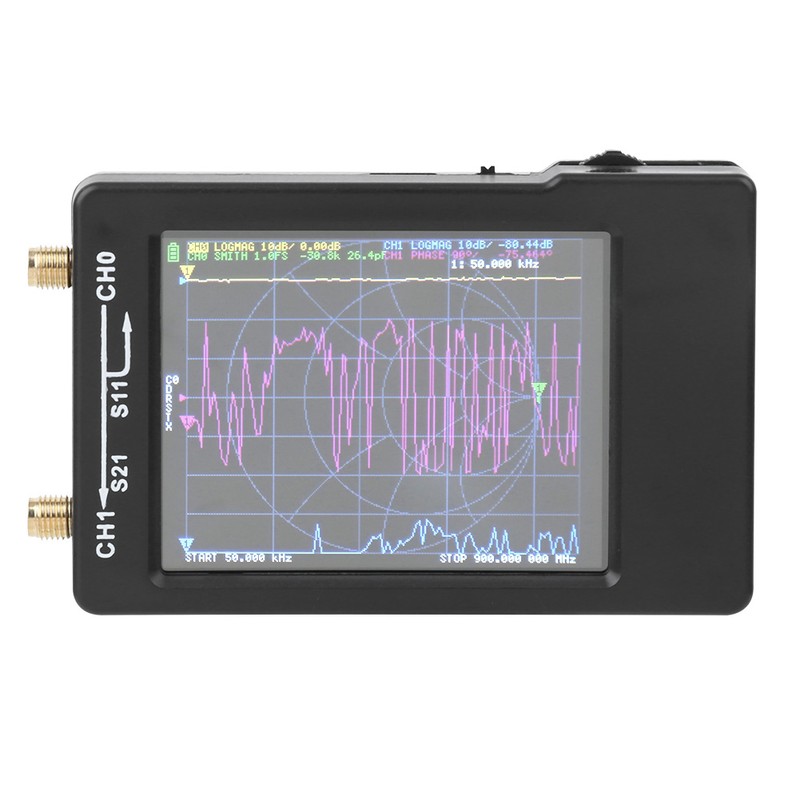 Portable Hand‑Held 2.8in TFT Display Screen Vector Network Analyzer Kit