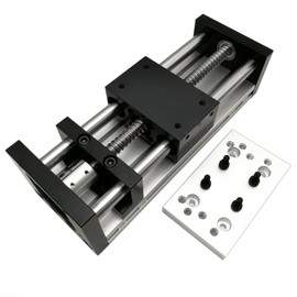 Doesbot Ball Screw and 12mm Optical Axis Sliding Table Apply Nema23 57BYG and Nema17 42BYG Stepper CNC 3018 Aluminium Upgrade Kit (Motor Shaft Diameter 5MM)