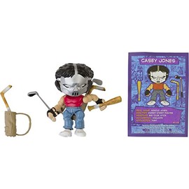 The Loyal Subjects Case y Jones: T.M.N.T. Collectible Vinyl Mini Figure & 1 T.M.N.T Trading Card Bundle (87449)