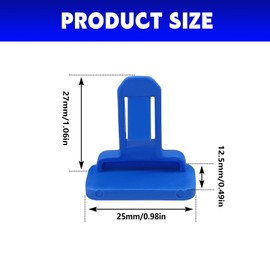 Icyhaws 10PCS Fender Flare Bumper Clip, Compatible with Toyota 4Runner Avalon Camry Corolla Highlander RAV-4 Tundra Lexus GX470 LX570, 75392-35200 75392-04010 75392-0R010