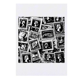 'Vintage Stamps' Temporary Tattoo - Water Resistant, Skin-Safe, Non-Toxic Transfer (TO00083535)