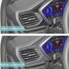 Agulier Compatible with Dashboard Meter Frame Cover Trim,Real Carbon Fiber