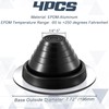 Yaocom 4 Pcs #3 Metal Roof Pipe Flashing Vent Boot