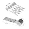 Dough Cutter, Wheel Pastry Cutter Stainless Steel Dough Cutter Foldable
