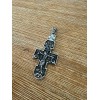 Ornate Orthodox Crucifix Pendant/Cross - Stainless Steel - 20.2g