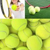 Yuemsh 6Pcs Tennis Balls Wear-Resistant Elastic Balls 66mm Ladies Beginners