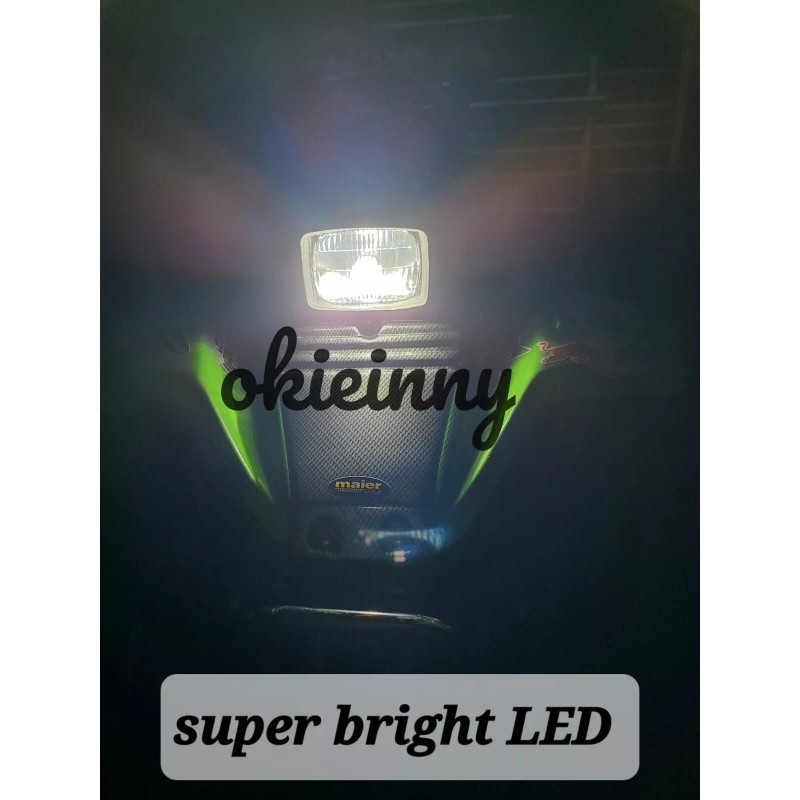 Superlative Supplies 1 Super LED Headlight Bulb for Suzuki LT80