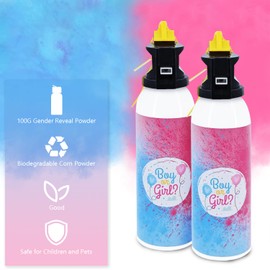 Gender Reveal Fire Extinguisher Blue or Pink Colored Powder for Gender Reveal Party Ideas 2Pack Gender Reveal Color Powder for Boy Girl Fire Extinguisher Baby Gender Reveal with Tissue Safe Powder