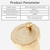 1/2" Brass Air Release Valve Kit, Automatic Float Valve with
