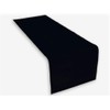 Lemos Home Cotton Table Runner 45 x 150 mm, Black
