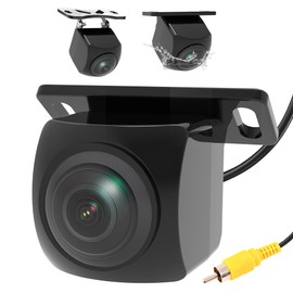 Bzgnl Backup Camera for Car, License Plate Backup Camera for car,AHD 1080P Metal 170 Degree Wide Angle Rearview Reversing Camera,Clear Night Vision Reverse Rear View Camera for Car Vehicle SUV RV