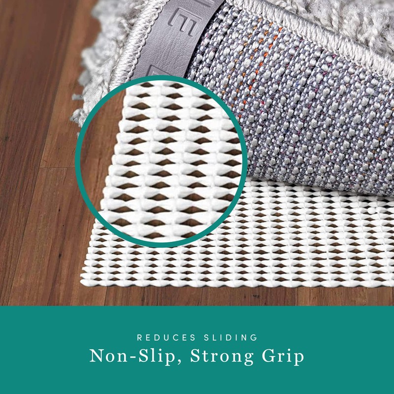 Unique Loom Anti-Slip All Surface Slim Indoor Use Rug Pad