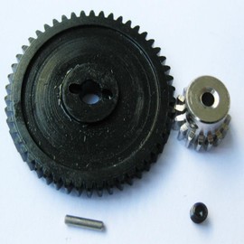 AIXXCUVQ Gear for 94186 Monster Trucks Rc Gear Steel Hardened RC Car Accessories Replacement Parts RC Upgrade Part RC Car Part, Blue