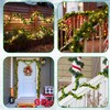Suncalla 2 Pack Christmas Garland with 78 ft Solar Powered