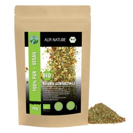 Organic Scrambled Eggs Spice (40 g), Organic Scrambled Eggs Spice Mix, Omlett Spice Salt, 100% Natural, Ingredients from Organic Organic Ingredients, Spice Preparation for Egg Dishes, No Artificial