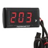 Motorcycle Digital Water Temperature Gauge Ultra Thin DC 12V LCD
