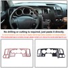 Aunginsy Car Center Console Dashboard Panel Frame Cover Trim Fit