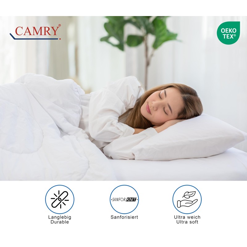 CAMRY Fitted Sheet 60 x 120 cm – 70 x