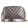 GUESS Jania Crossbody - Umhängetasche 20 cm pewter