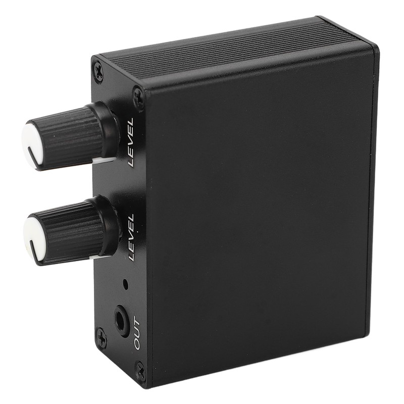 Stereo Mixer Audio Distributor 2 Input 2 Output 3.5mm Jack