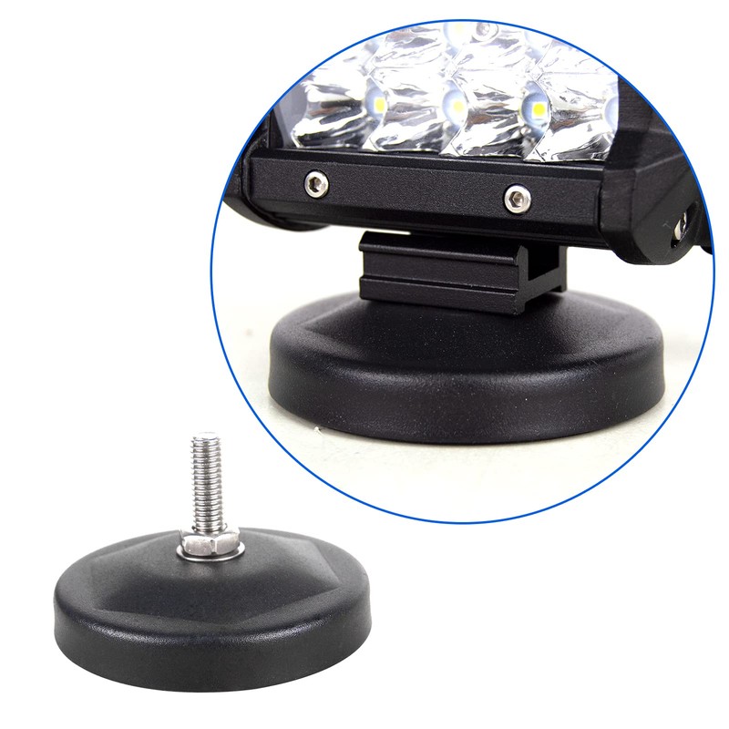 PICAA 2 Pcs Magnetic Base Led Work Light Bar Mounting