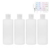 4 Pieces 200ml Travel Bottles Empty Refillable Squeeze Bottle with