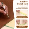 3 PCS Leather Craft Punch Pad Hole Punching Chisel Mat