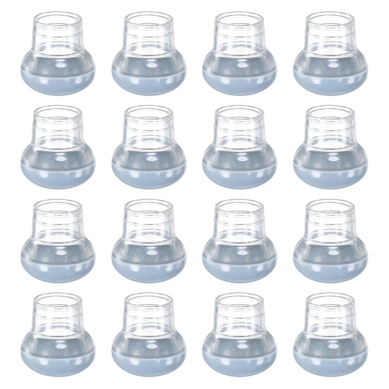 M METERXITY 24-Pack Chair Leg Floor Protectors, 0.78"-1" Elastic Rubber