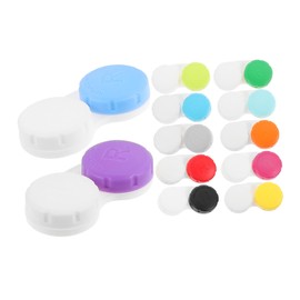 Ipetboom 2sets 12pcs Cosmetic Holder Durable Case with Tight Seal for Travel Lightweight Design for Sharing 12pcs*2