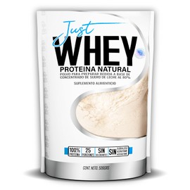 Bhp Just Whey Proteina Natural| Whey Protein| Sin Sabor| 100% Pura| Concentrado Suero de Leche (