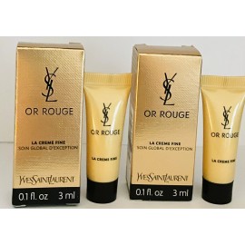 Yves Saint Laurent YSL OR Rouge Cream FINE 2 travel SZ NEW!!