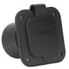 2 Pole 3 Wire Flange Power Inlet Straight Blade Receptacle