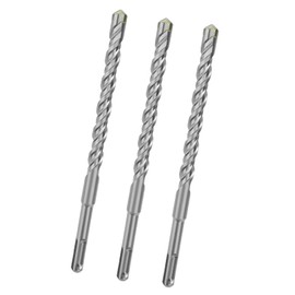 hsawbit SDS Plus Hammer Drill Bits 5mm x 160mm x 3, SDS Masonry Dill Bit Cross Tip Carbide Drill bit for Brick Walls, Concrete, Stone