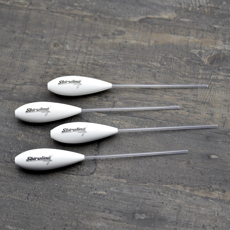 Sbirulino® Kit Set of 4 Floating Sbirolino (White) - Semi-Sinking
