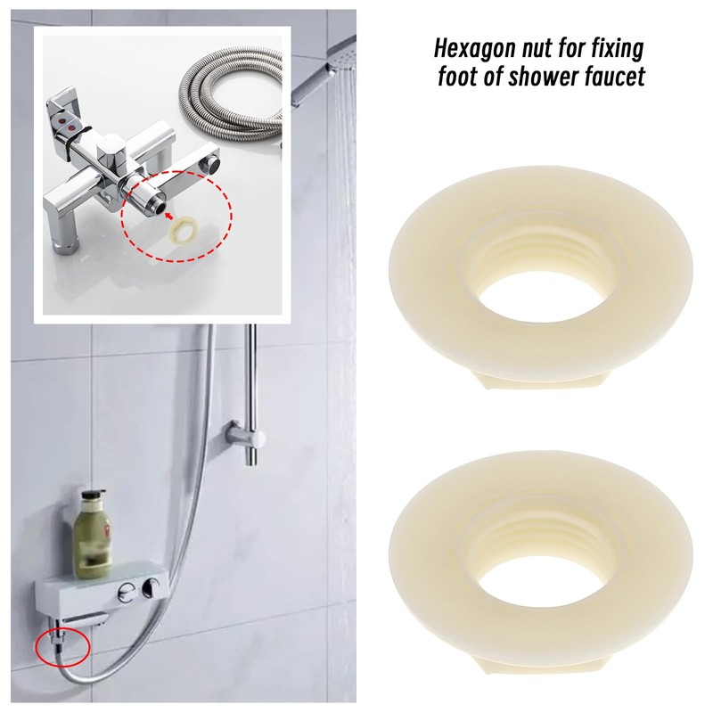 SING F LTD 4Pcs Sink Tap Back Nut 1/2" BSP