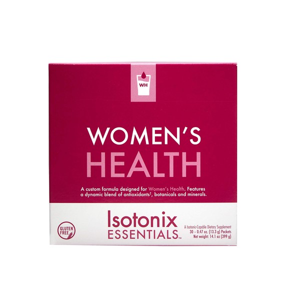 Isotonix Essential Women's Health, Antioxidants, Minerals, Supports Healthy Complexion, Supports Healthy Bones, Healthy Immune System, Healthy Collagen, Market America (30 Packets)
