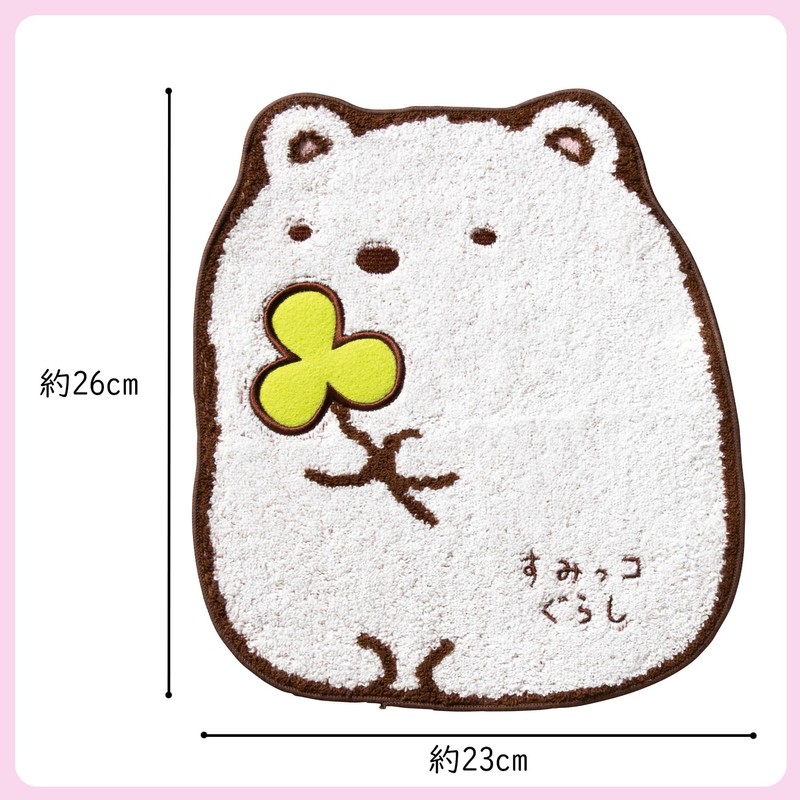 Marushin Mini Towel, Sumikko Gurashi, Polar Bear, Hand Towel, Handkerchief,