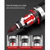 12 PCS Manual Impact Driver, S2 Alloy Steel Impact Driver
