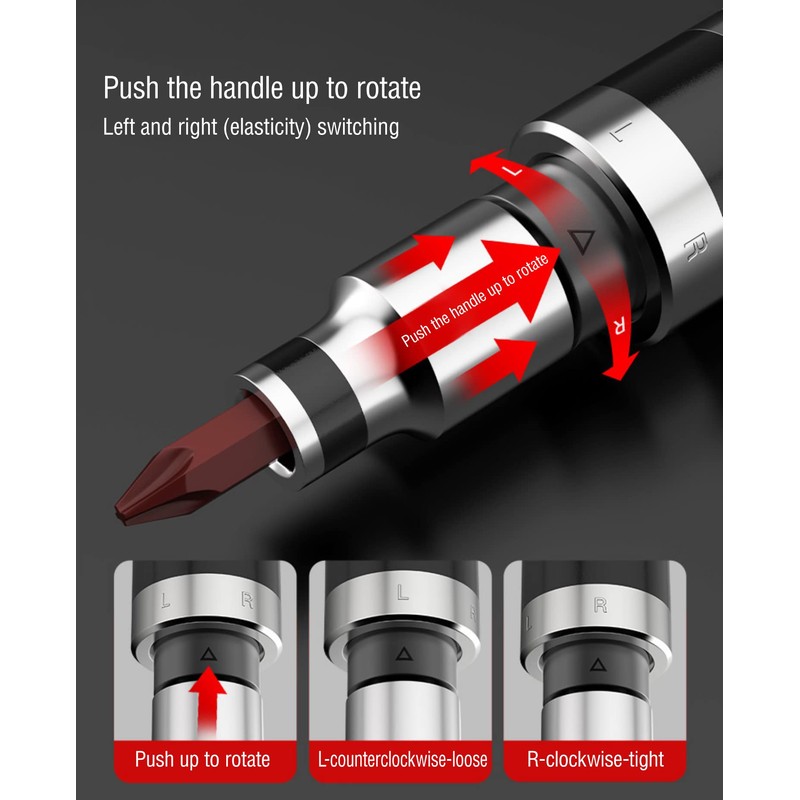 12 PCS Manual Impact Driver, S2 Alloy Steel Impact Driver